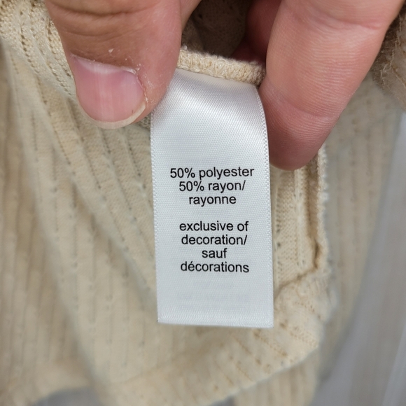 Maurices Cream Crochet Detail Blouse - Picture 4 of 4